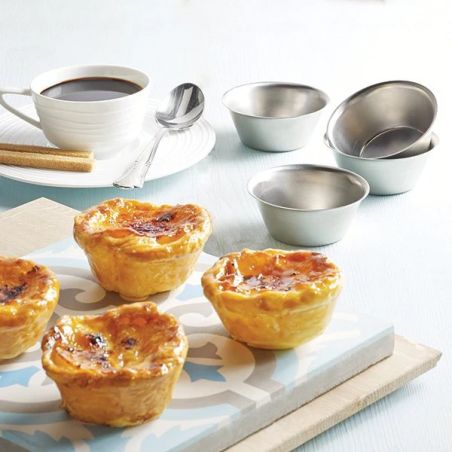 Artame Set mit 4 Förmchen für Pastéis de Nata | Artame | Mimocook