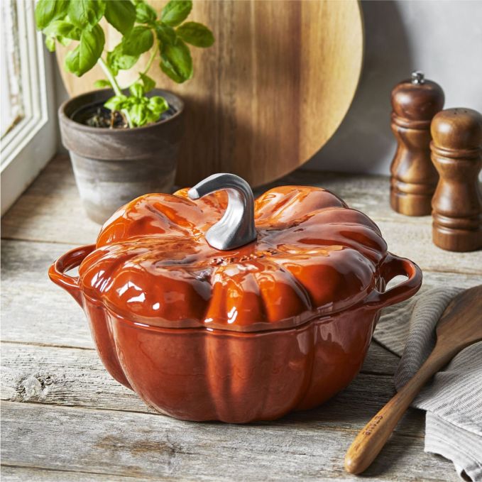 Staub Cocotte Citrouille en Fonte Émaillée 24cm | Staub | Mimocook