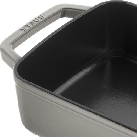 Staub Plat à Four Rectangulaire en Fonte 30x20cm | Staub | Mimocook