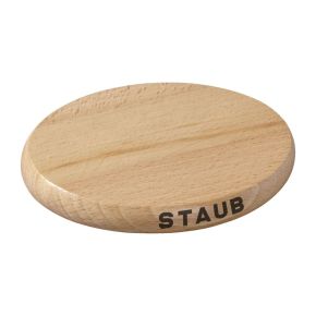 Staub Oval Magnetic Beech Trivet