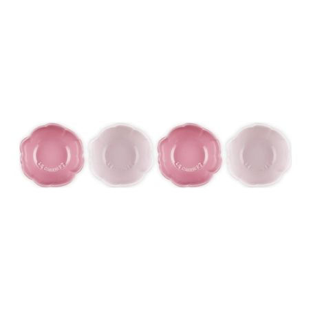 Le Creuset Set of 4 Petal Stoneware Bowls 0.16L | Le Creuset | Mimocook