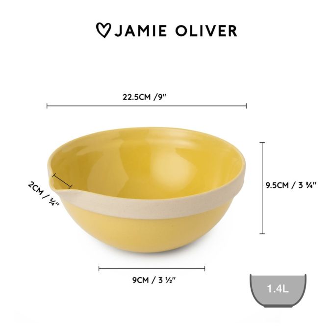 Jamie Oliver Big Love Everyday Mixing Bowl taça de preparação em grés | Jamie Oliver | Mimocook
