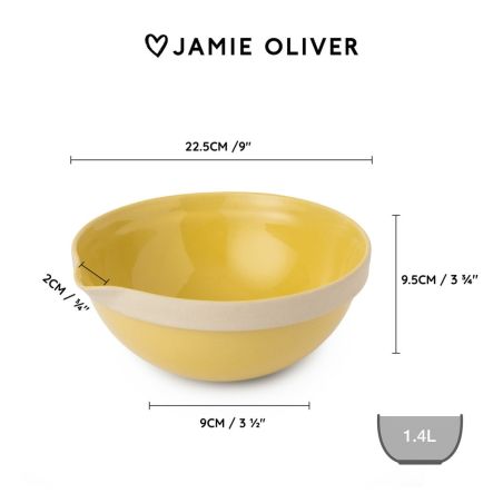 Jamie Oliver Big Love Everyday Mixing Bowl taça de preparação em grés | Jamie Oliver | Mimocook