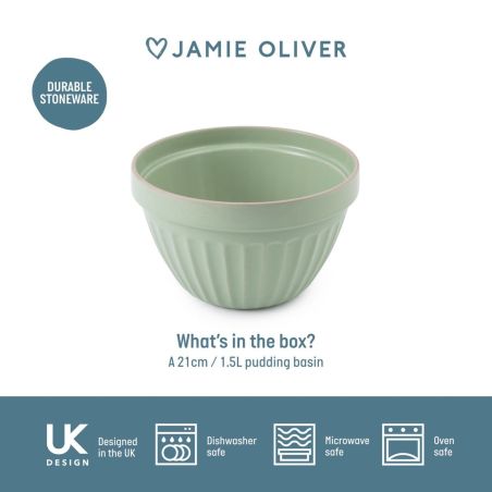 Jamie Oliver Big Love Proper Pudding Bowl Stoneware Pudding Bowl | Jamie Oliver | Mimocook