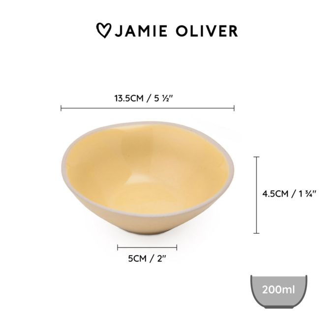 Jamie Oliver Big Love Little Bowls Set of 4 Stoneware Bowls | Jamie Oliver | Mimocook