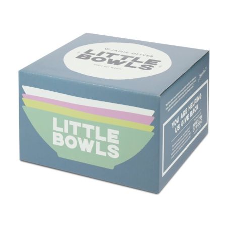 Jamie Oliver Big Love Little Bowls conjunto de 4 taças pequenas em grés | Jamie Oliver | Mimocook