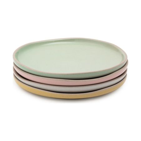Jamie Oliver Big Love Perfect Plates set de 4 assiettes en grès 19cm | Jamie Oliver | Mimocook