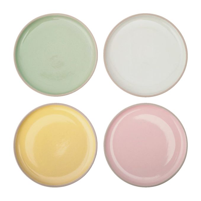 Jamie Oliver Big Love Perfect Plates conjunto de 4 pratos em grés 19cm | Jamie Oliver | Mimocook