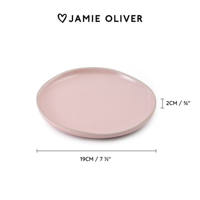 Jamie Oliver Big Love Perfect Plates set de 4 assiettes en grès 19cm | Jamie Oliver | Mimocook