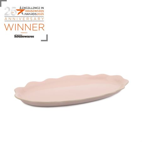 Jamie Oliver Big Love Pass Me Platter schmale Servierplatte aus Steinzeug | Jamie Oliver | Mimocook
