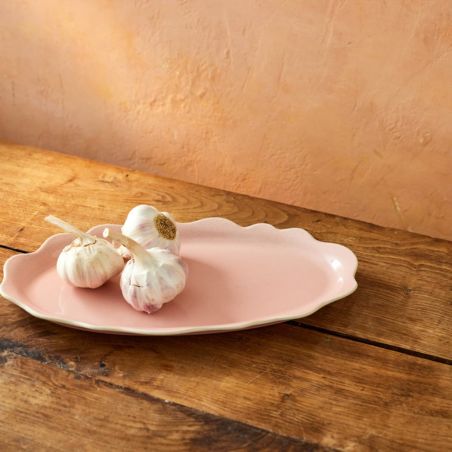 Jamie Oliver Big Love Pass Me Platter plat de service étroit en grès | Jamie Oliver | Mimocook