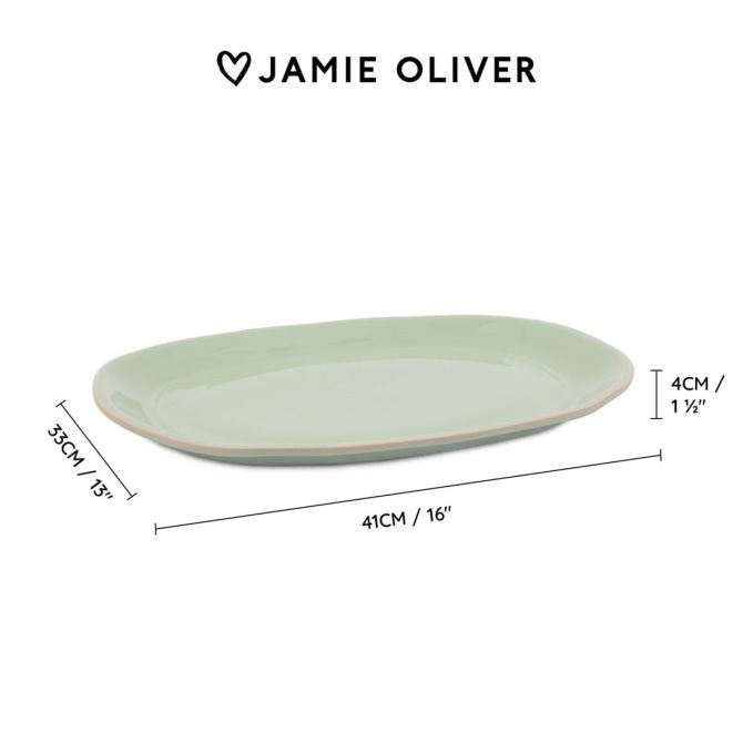 Jamie Oliver Big Love Stoneware Serving Platter | Jamie Oliver | Mimocook