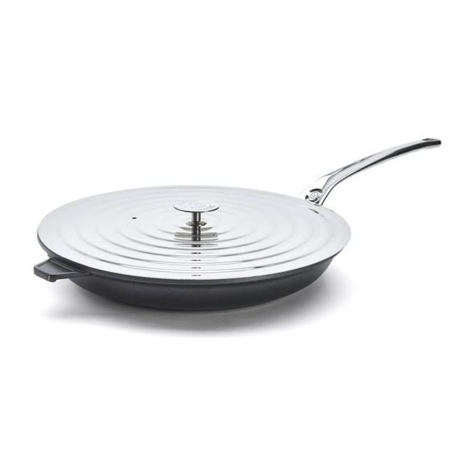 de Buyer Tampa Universal em Inox para Frigideiras Ø30-32cm | De Buyer | Mimocook