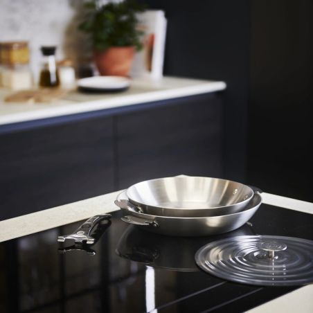 de Buyer Universal-Edelstahldeckel für Pfannen Ø30-32cm | De Buyer | Mimocook