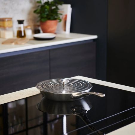 de Buyer Couvercle Universel en Inox pour Poêles Ø30-32cm | De Buyer | Mimocook