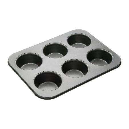 Forma para Muffins Americanos MasterClass Antiaderente 6 Cavidades