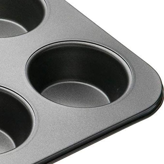 Forma para Muffins Americanos MasterClass Antiaderente 6 Cavidades