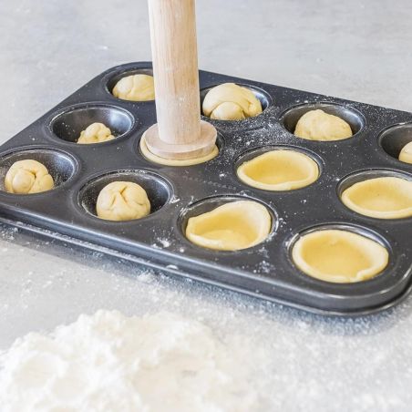 MasterClass forma antiaderente para 12 mini tartes