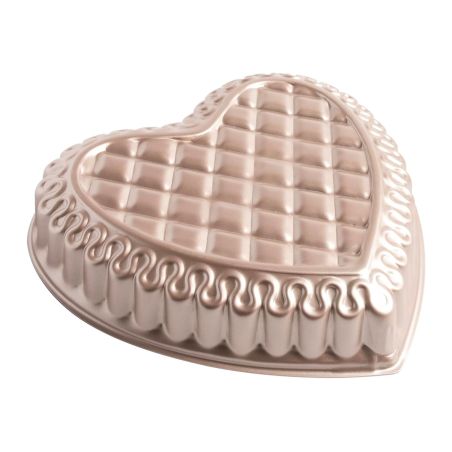 Nordic Ware Forma Quilted Heart Cake Pan